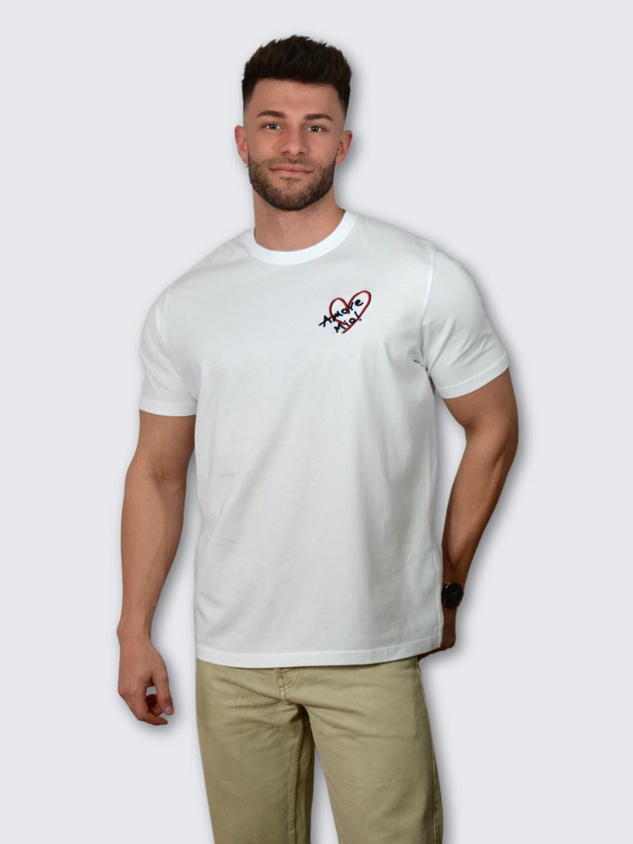 Amore Mio White T-Shirt