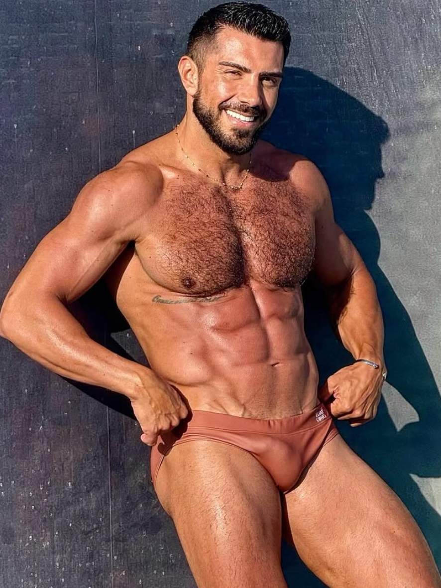 Chocolate Opal Swim Brief