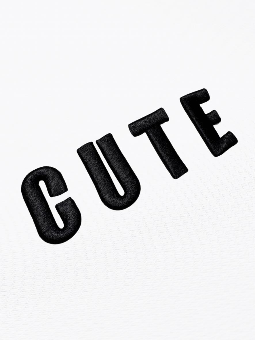 Cute Oversize White T-Shirt