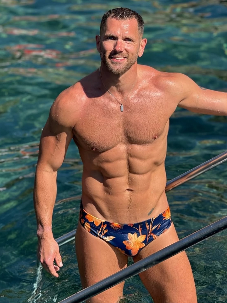 Golden Boy Swim Brief