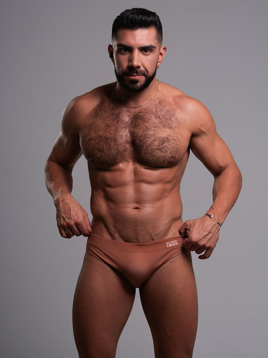Chocolate Opal Swim Brief