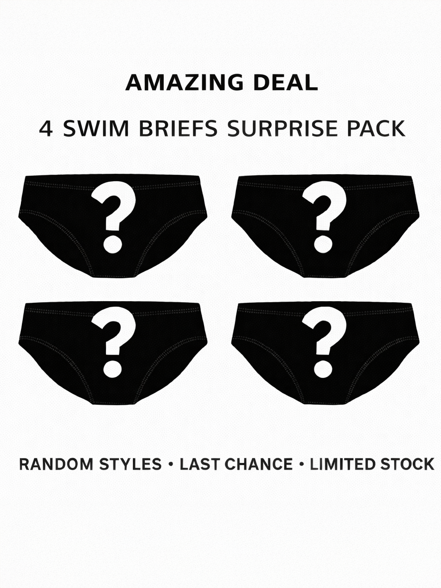 4 Swim Briefs - Surprise Pack