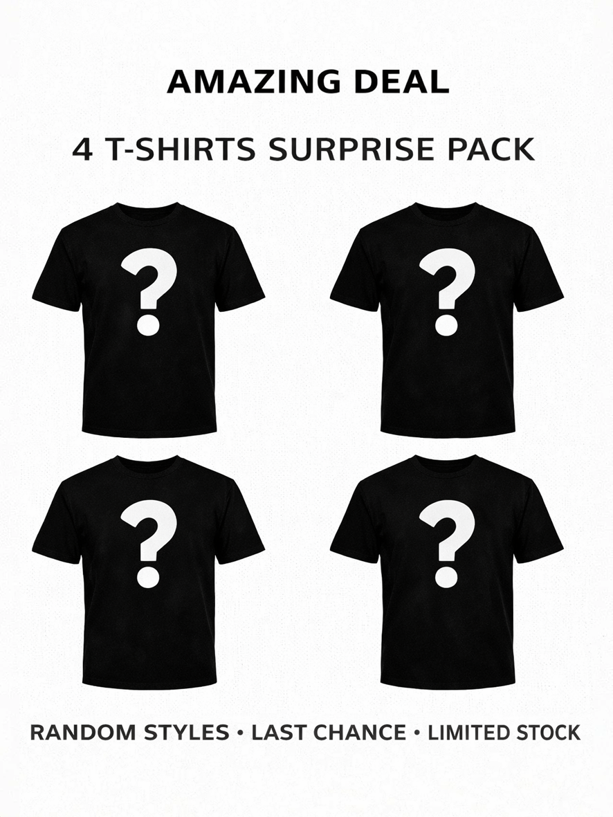 4 T-Shirts - Surprise Pack