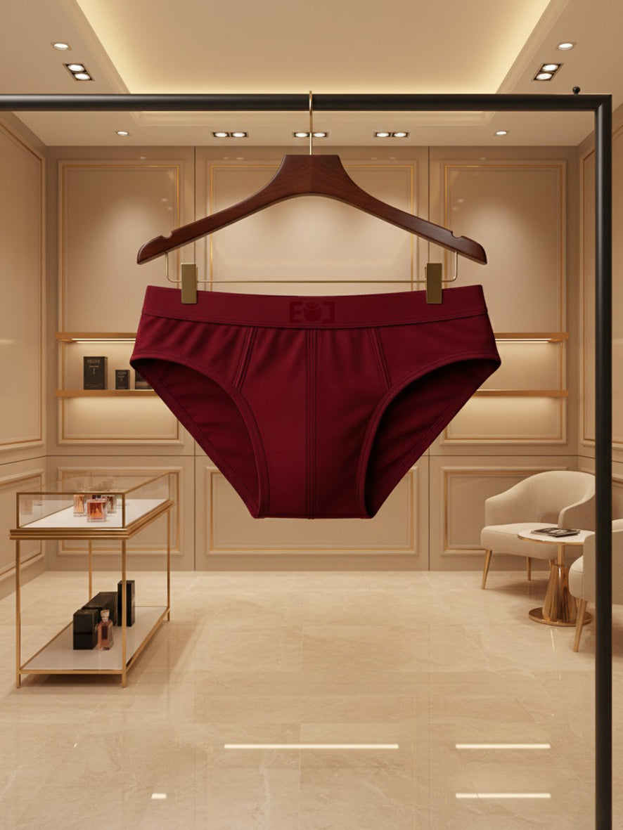 Burgundy Briefs