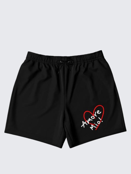 Amore Mio Black Swim Shorts