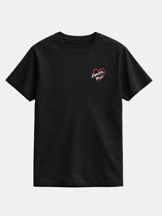Amore Mio Black T-Shirt