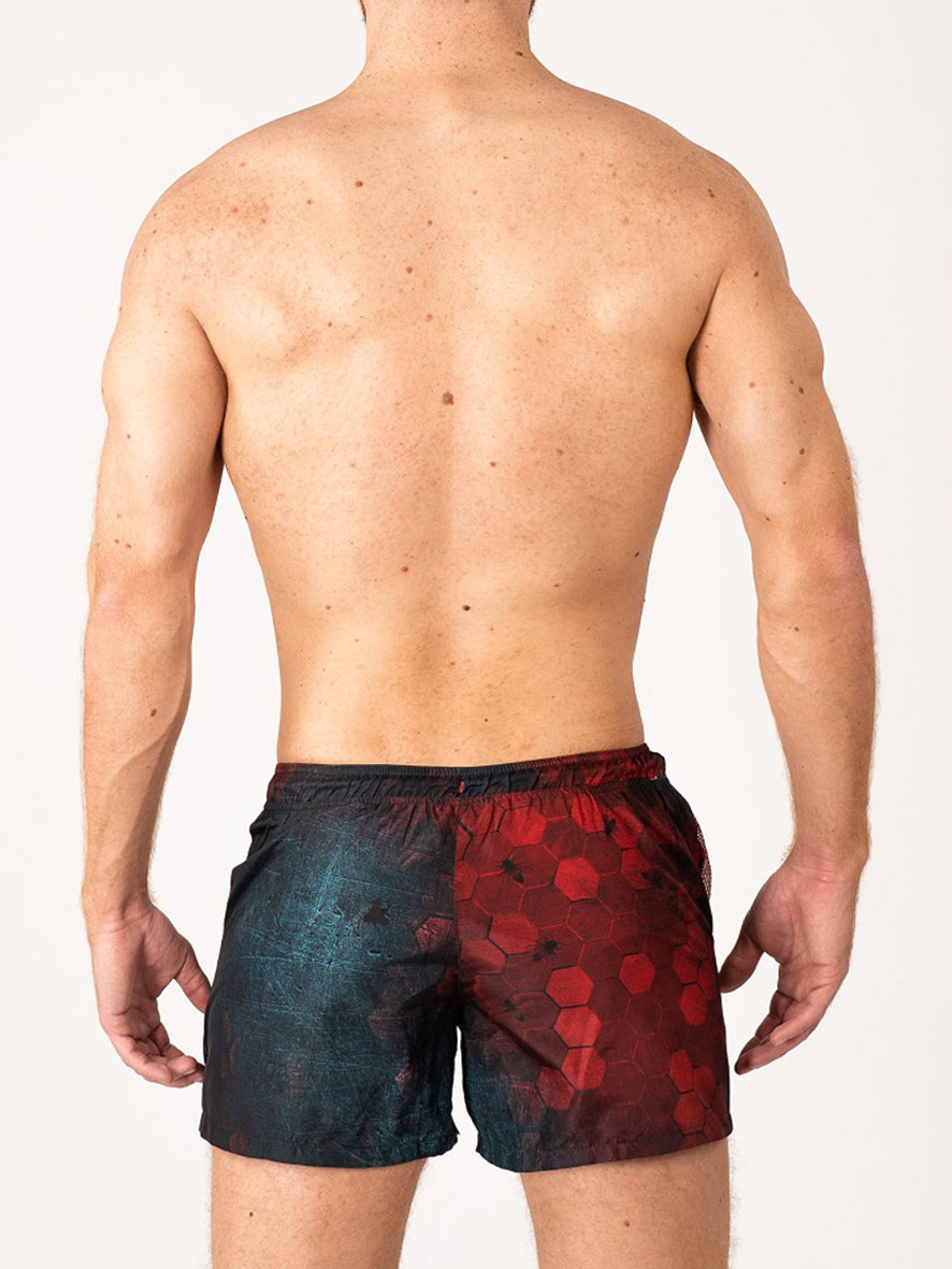 Dark Hive Swim Shorts