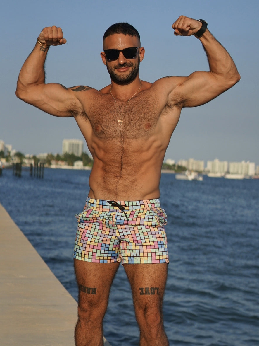 Game Over Swim Shorts