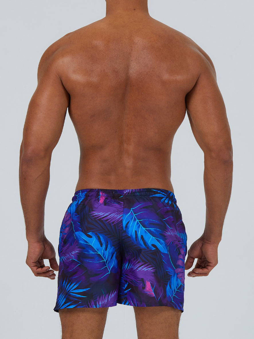 Neon Jungle Swim Shorts
